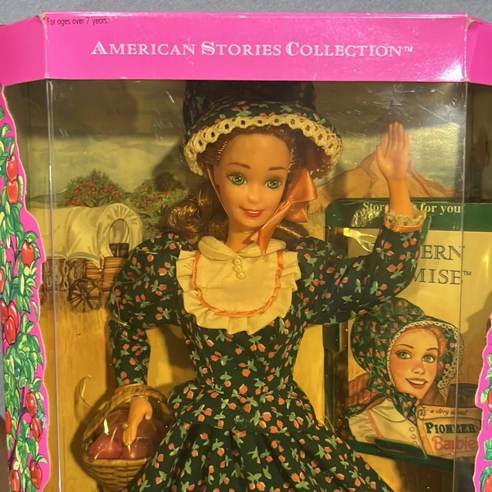 Mattel 1994 Especial Edition PIONEER Barbie . The American Stories Collection